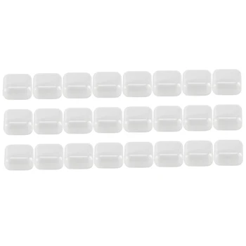 24 kom. Male prozirne plastične perle, spremnici za skladištenje, kutija s gornjim poklopcem za pohranu manjih predmeta, pribor za ručni rad