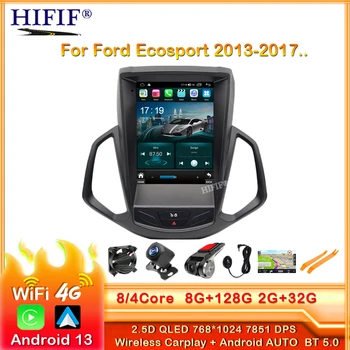 Za Ford EcoSport Eco Sport 2013-2017 Za Tesla stil screen Auto Radio Media Player Navigacija GPS Android 13