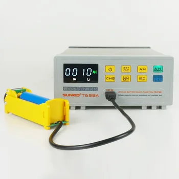 Univerzalni tester jedne baterije SUNKKO T688A 18650, tester unutarnjeg otpora, kapaciteta, napona, preopterećenja