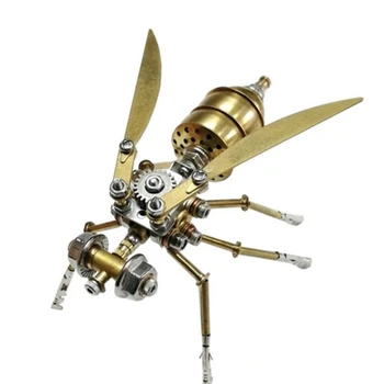 Mehanička insekt, model Ose, metalne građevinske blokove 