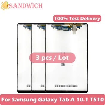 3 kom./lot LCD zaslon T510 Za Samsung Galaxy Tab, A 10,1 2019 T510 T515 T517 zaslon Osjetljiv na dodir Digitalizator Zamjena Senzora Sklop