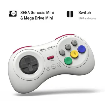 Mini verzija M30 MD 2,4 G bežični prekidač sa ručkom za igre SEGA