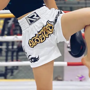 Odrasli Djeca Muay Kabel Dizajn Kratke hlače za kickboxing Hlače za borilačke vještine Za dječake I djevojčice Boks Kratke hlače Sportske borbe gaćice