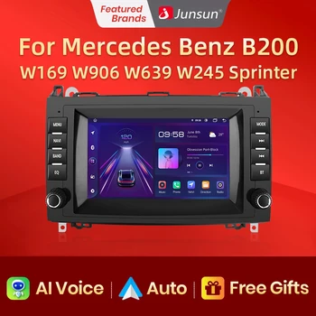 Junsun V1 Android Авторадио za Mercedes Benz B200 Class Sprinter W906 Vito Viano W639 Auto Radio Multimedija 7 Inča DVD Player