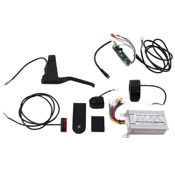 Set pribora za skuter M365 Električni kontroler 36V350W Bluetooth App Gas Prednja svjetla Stražnja svjetla kočnica