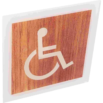 Znak wc za invalide, pristupačan za osobe u invalidskim kolicima, znak kupaonice invalidskim kolicima za posao