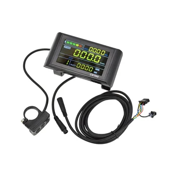 SW900 LCD upravljačka Ploča Brojač 24 36 48 52 60 U Električni Skuter 6 Kontakata Nožica Brzina Vožnje za Vrijeme Snaga Zaslon