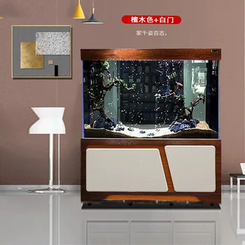 Stakleni akvarij s donje filterom i ekrana Pod Kućni Akvarij s ribama Ekološki Srednji i veliki akvarij