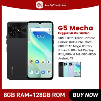Smartphone UMIDIGI G5 Mecha, Android 13, 6,6 