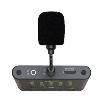 Zamjena mikrofona Turtle Beach 5,53 inča Izmjenjivi igre Boom mikrofon Easy Plug Telefon Audio-video zapis za Mikrofon