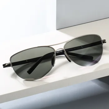 Brand Vazrobe Gospodo Polarizirane Sunčane Naočale 151 mm Prevelike Sunčane Naočale za Muškarce Rimless Za Vožnju Naočale Visoke Kvalitete