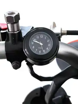 Svestrani motocikl sjajni sat, moto kvarcni sat, Vodootporan kromirani satovi na upravljaču bicikla za Honda Nc 750X 700X
