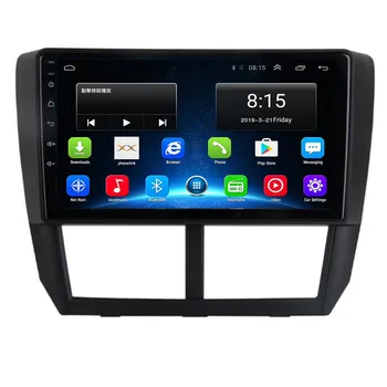 2 Din Android 12, auto stereo radio, DVD, GPS, multimedijski player, 5G WiFi, kamera DSP, Carplay za Forester 2008-2012