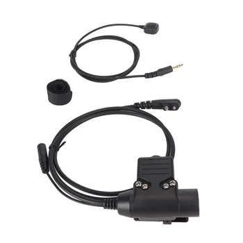 Grlo Mikrofon Slušalica 7,1 mm Utikač s prstom U94 PZR Prijenosni za GP88 GP300 GP3688 DEP450 EP450 NW