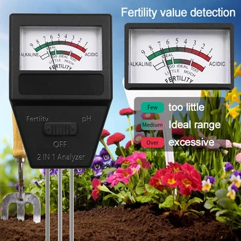 Mjera 3 vrtne test Plodnosti Za mjernog uređaja U 2-x измерителях kiselosti tla plodne biljke i 1 Измерителе tla S