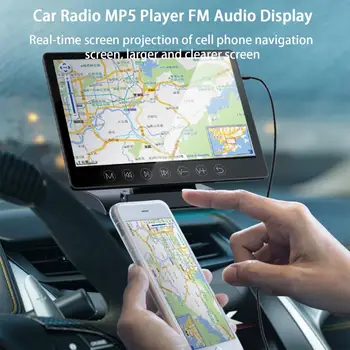 1 Komplet Multifunkcionalni auto multimedijske FM-video player visoke rezolucije, priključna i glumiti, zaslon zaslon automobila, auto oprema
