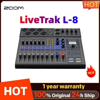 Zoom LiveTrak L-8 Prijenosni 8-kanalni digitalni mikser i multi-track recorder