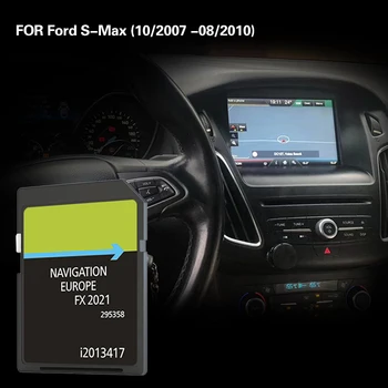 FX 2021 Koristiti za Ford S-Max 10/2007-08/2010 Torbica Norveška Španjolska Njemačka Francuska GPS SD kartica