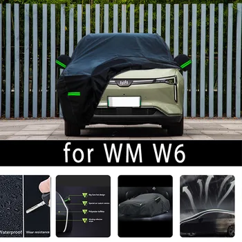 Za WM W6 Vanjska zaštita, pun auto sjedalo, snježni pokrivač, štitnik za sunce, vodootporan prašinu vanjske auto oprema