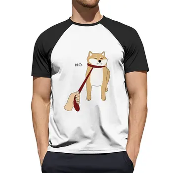 Shiba Inu No T-Shirt, majicu s mačkama, majice na red, sportske košulje, muške zabavne majice