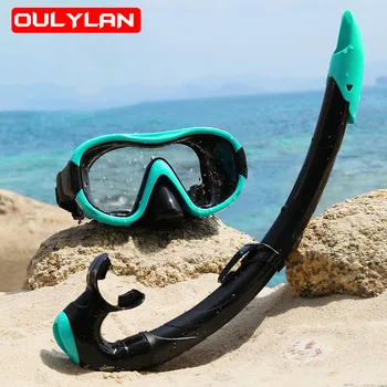 Oulylan Profesionalna maska za ronjenje sa slušalice i naočale za ronjenje Naočale za ronjenje Skup pluća i dišnih cijevi Maska za ronjenje