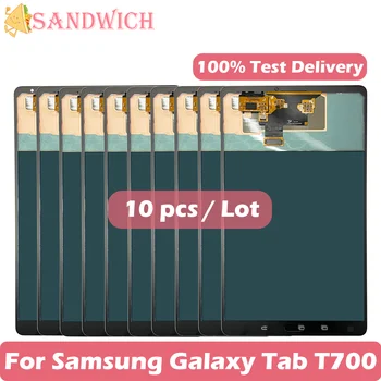 10 kom./lot Testiran LCD Samsung Galaxy Tab S 8.4 T700 SM-T700 Zamjena touch-LCD-screen Digitizer sklop