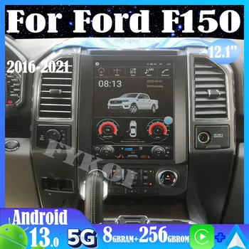 Uređaj Android 13 za Ford F150 2016-2021 Auto multimedija u stilu Tesla Carplay Auto Bluetooth 4G WIFI DSP GPS Navigacija