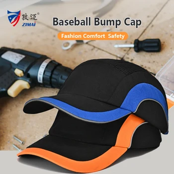 2023 Novi zaštitni šešir u obliku lopte, zaštitna kapica, lagana ljetna radna šešir s visokim ventilaciju u traku za muškarce i žene
