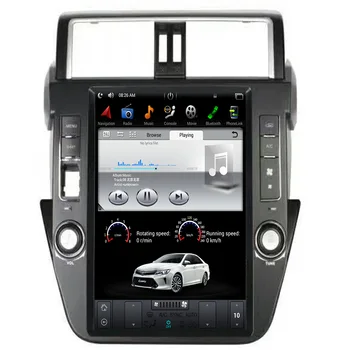 15-inčni Ekran Tesla PX6 Za Toyota Land Cruiser Prado 150 2014-2017 LC150 Auto Radio Android Media Player GPS 2 Din
