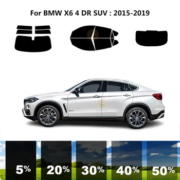 Prethodno Obrađena нанокерамика car UV Prozor Nijansa Kit Auto Folija Za Prozore BMW X6 4 DR SUV 2015-2019