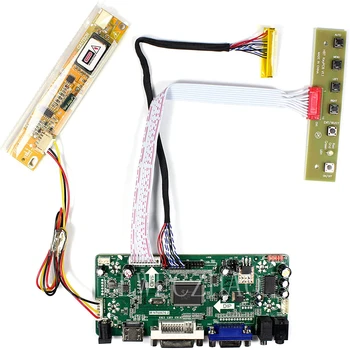 M. NT68676 Kit naknade za LTN154AT07-001/002/201/301/401/501/601/B01/C03 HDMI + DVI + VGA Upravljački program naknade kontroler s led LCD ekrana