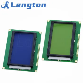 128 * 64 TOČAKA LCD modul 5 U plavi ekran 12864 LCD zaslon s pozadinskim osvjetljenjem ST7920 Paralelni port LCD12864 za arduino