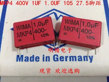 Besplatna Dostava 2 kom./5 kom. WIMA Njemačka kondenzator MKP4 400V 1 μf 1,0 UF 400V 105 P = 27,5 mm