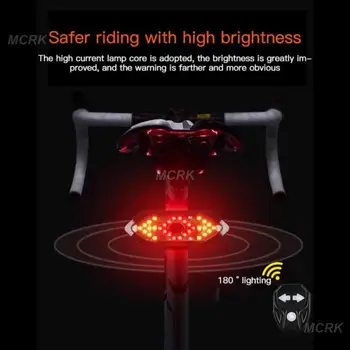 Biciklistička lampe Vodootporne Dvostruka svjetiljka s loptom 1000лм, stražnja svjetla s daljinskim upravljanjem, stražnje svjetlo za Bicikl, pribor za Biciklizma