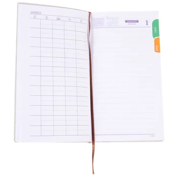 Uredski Kalendar za 2023 godine Knjiga Planova A6 Planer Notepad Džep Školski Pu Time Management Lista Dating