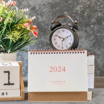 Kalendar za dekor desktop-2024 Vrlo Veliki Nagibni ukras Za Male Uredske Radne površine