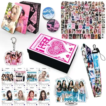 Poklon set Kpop GIDLE (G) I-DLE Fotografije za novi album, oznaka na kartu Lomo, Privjesci za ključeve, Pokloni za fanove