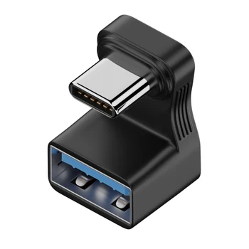 Tip C Priključak na USB A Ženski Pretvarač prijenosa podataka od 10 Gbit/s Konektor Punjača 36 W 3A 11 mm za mobitel/Laptop/iPad