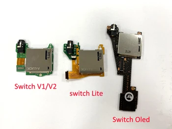 1pc Za Nintend Switch Oled Audio Igra Uložak Micro SD Card Reader Za NS Switch V1 V2 Switch Lite Utor Za gaming kartica Utor