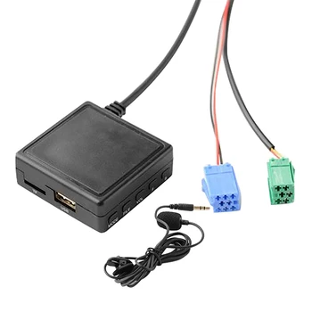 Auto Bluetooth Modul 6-Pinski AUX TF USB Bežični Adapter Player Stereo Audio Modul za Renault 2005-2011