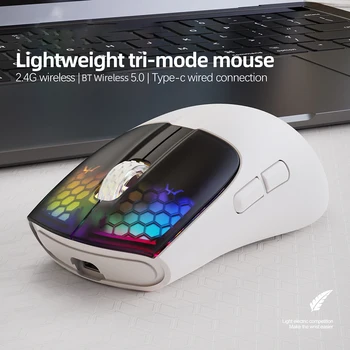 Gaming miš 300 mah, Mini miš, Bluetooth-kompatibilna Mehanički Miš, 5 Asistencija, Port Type C za PC, Laptop, tablet, za desktop igara