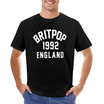 T-shirt Britpop, majica kratkih rukava, majice za velike i visoke muškarce