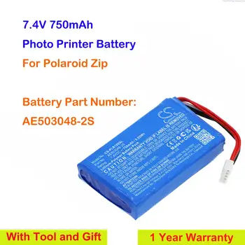 Cameron Sino 750 mah Zamjenske Baterije za foto pisač AE503048-2S za Polaroid Zip + Alat i poklon