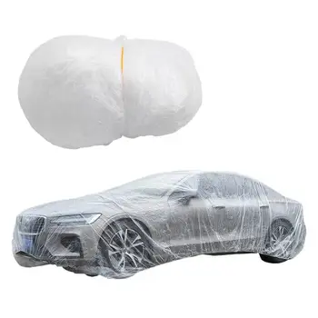 Univerzalni transparentno auto-torbica s elastična traka Od mekane plastike, Prozirni zaštitni štit za auto, Vodootporan, prašinu, otporan na grebanje