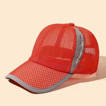 Muška prozračna šešir sa zakrivljenim poljima, Jednostavno солнцезащитная šešir, Nadvoji šešir za trčanje, Sportski солнцезащитная šešir