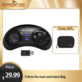 RETROFLAG Klasičan Bežični Gamepad 2,4 G Za Nintendo Switch/Windows/MD mini/mini MD 2 sa Utakmice upravljanjem Malina Pi