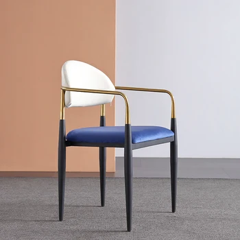 Moderne stolice za dnevni boravak od Skandinavske kože, Luksuzno Pojedinim stolica za dnevni boravak, Dizajn namještaja za dom Sillas Comedores MQ50KT