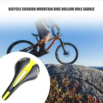 Bicikl sedlo Soft Udoban šuplje prozračan jastuk Moderniji dizajn za planinske Ceste sjedalo za Bicikl Pribor za biciklizma