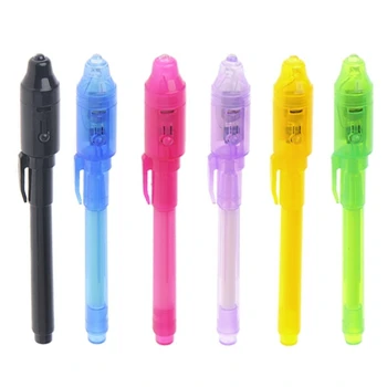 6 kom./compl. Ručka s nevidljive tinte, ugrađen UV marker za sigurno korištenje olovke