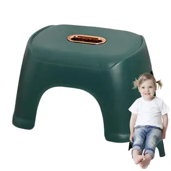 Zadebljana Mali stolica u stilu klupe, Jednostavan stolica za kupaonicu, podnožje, нескользящий Kvadratnom stolica za kupaonice, Dječje sjedalice za kadu